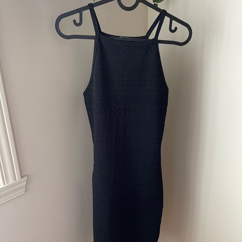 4/$20 🧡 Halter neck black dress